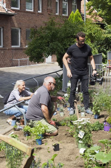 Rüdiger Ramme und das Team der Gartenzeit